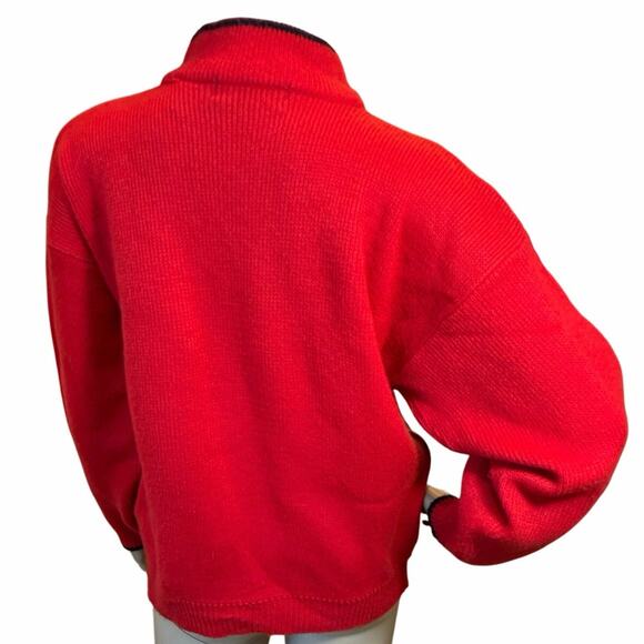 VTG Gitano Knit Plaid Scottie Dog Pullover Sweater Grandma Core SZ Small Medium - Picture 7 of 15